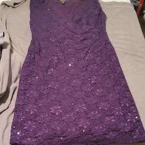 Sparkley Puple Dress